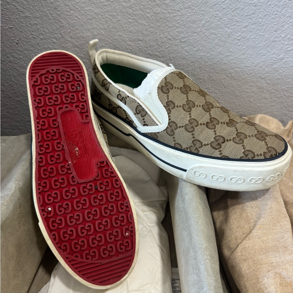 Authentic Tennis 1977 Gucci Shoes